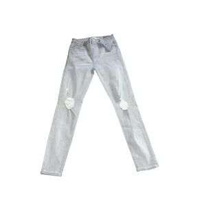 Tractr Gray Denim Distressed Skinny Jeans. NWT (14)